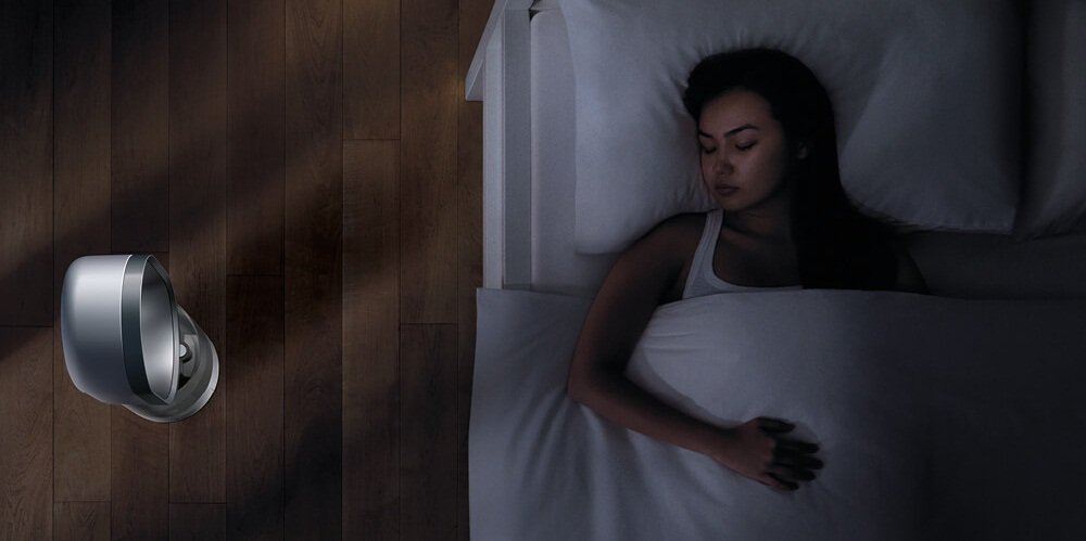 Bedroom Humidified for Sleeping well