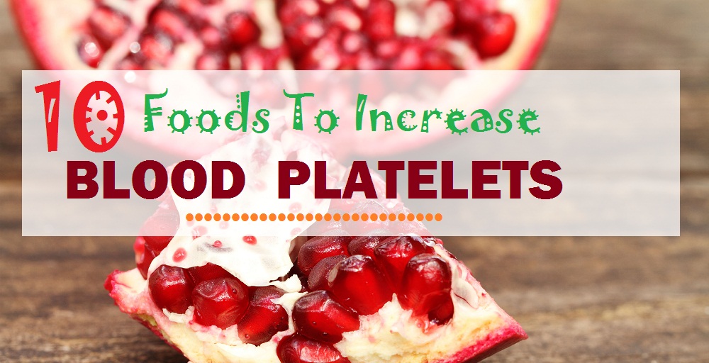 natural foods to increase blood platelets
