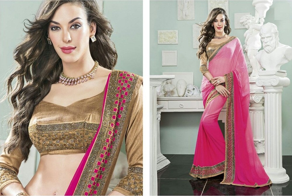 Saree for Thin Women