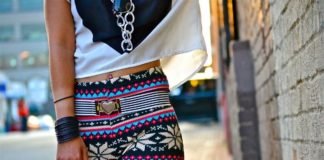 Fashionable in leggings