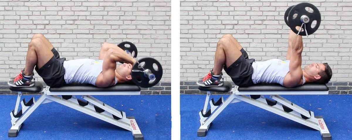 Lying-Triceps-Extension