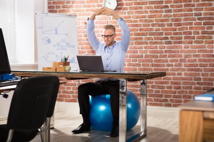 Gym routine into your workday, Exercise at work