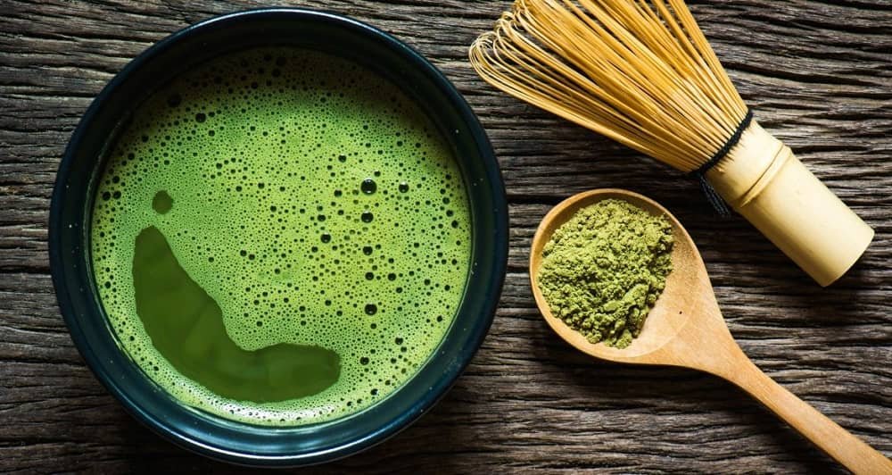 Different types of green tea