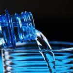BPA-free filtered water bottle