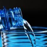 BPA-free filtered water bottle