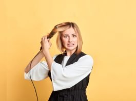 Healthy hair care routine