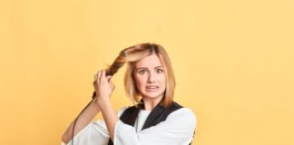 Healthy hair care routine