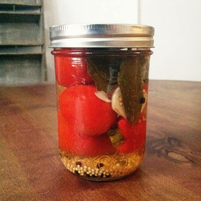 Pickled Cherry Hot Peppers