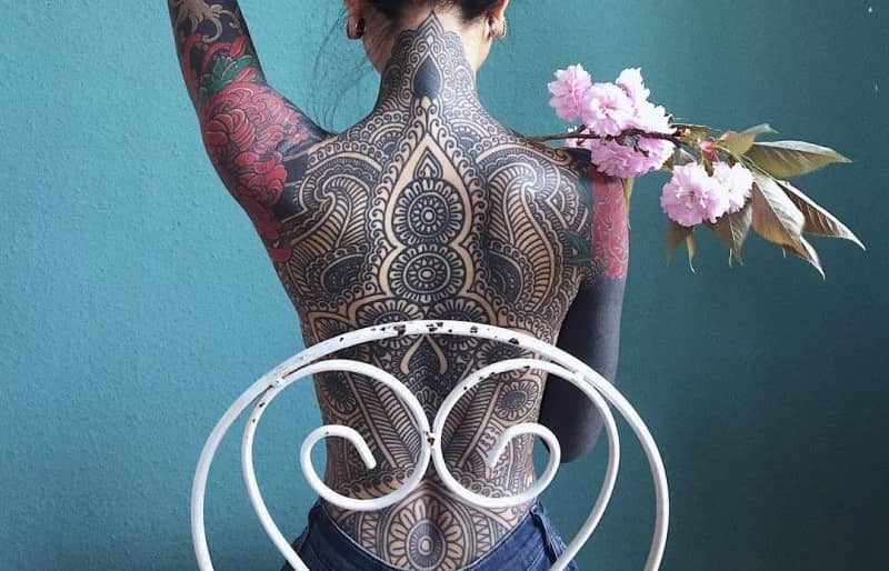 Nape-mandala-tattoos