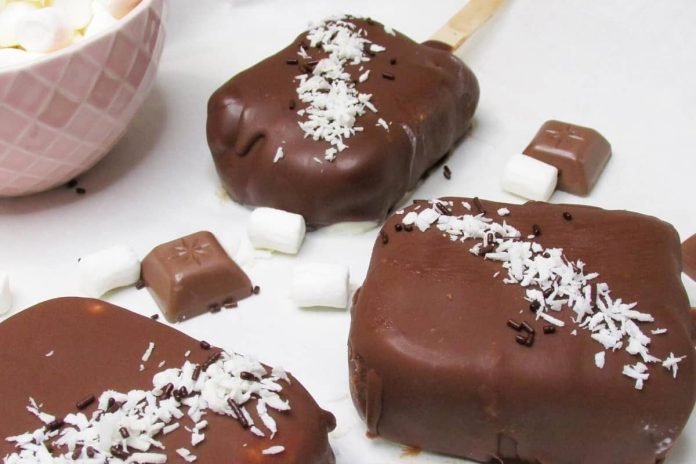 Best Homemade Eskimo Pie Popsicle Recipe