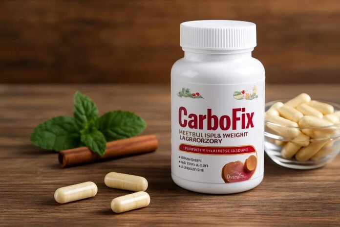 CarboFix supplement for metabolism and weight loss
