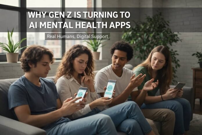 AI mental health apps helping Gen Z manage emotional well-being